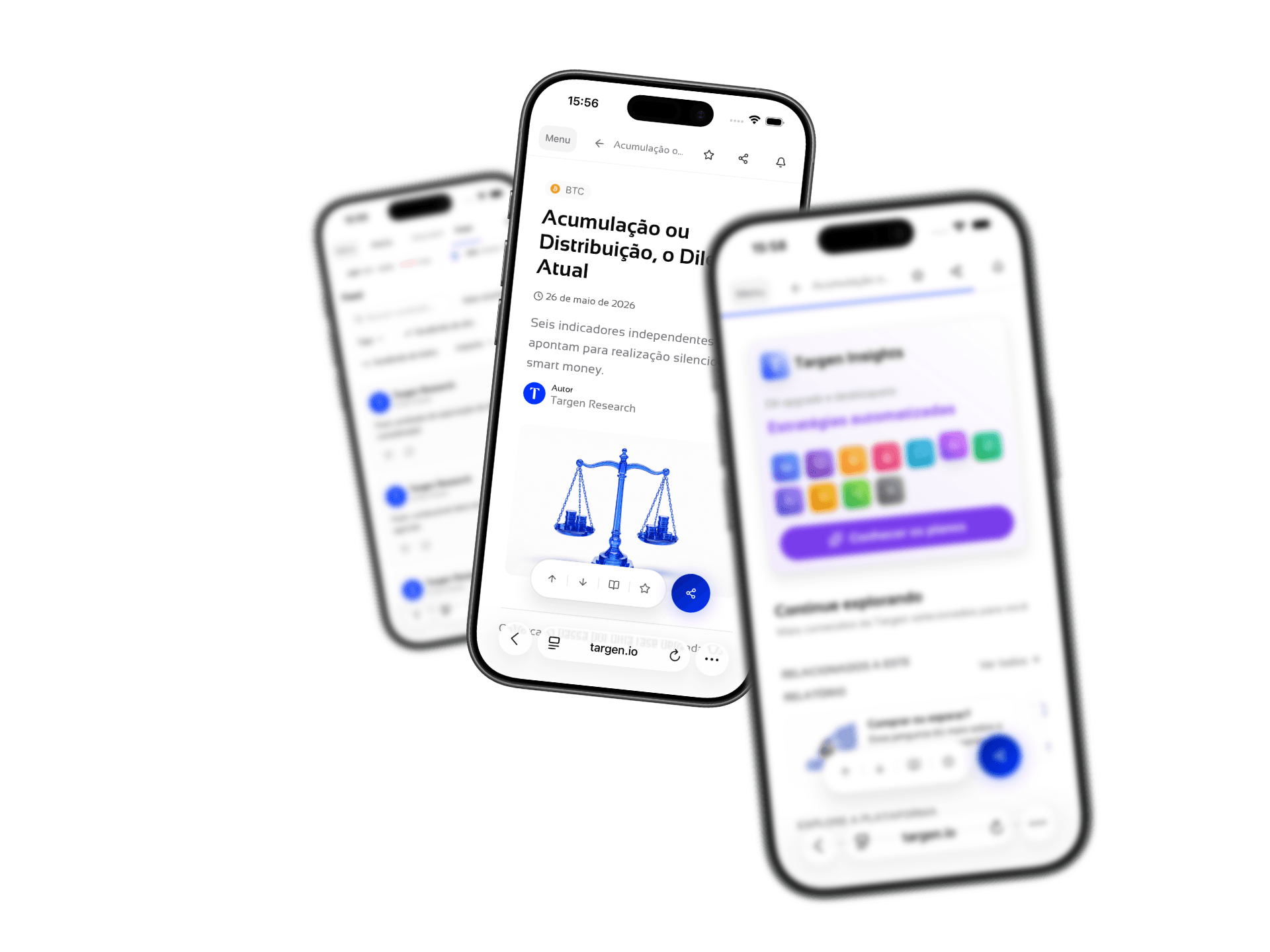 Targen Insights no celular